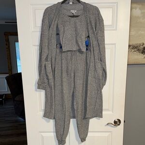 Gray Women's Jogger Set